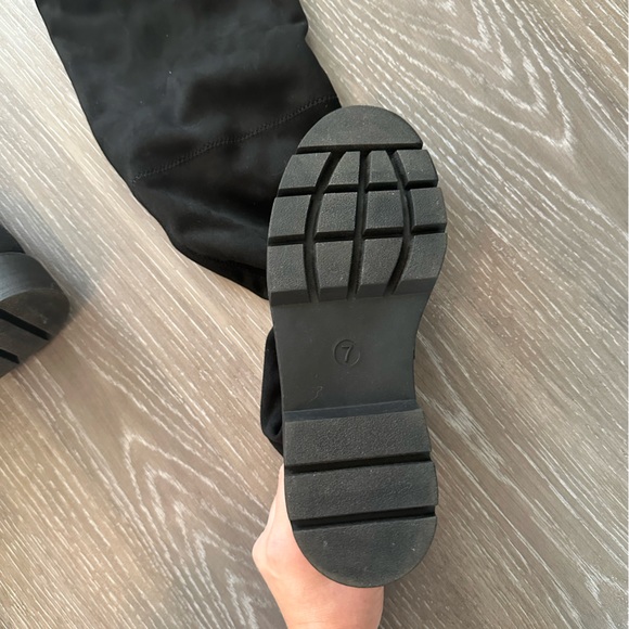 A New Day Saoirse Tall Boots with Ties, size 7 - Picture 3 of 5